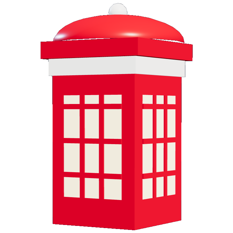 Red phone box